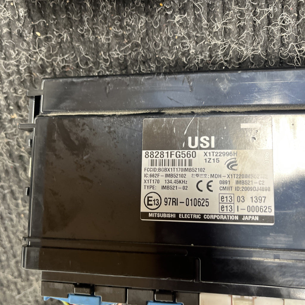 ☑️2012 SUBARU WRX STI SEDAN OEM ECU ENGINE COMPUTER IMMOBILIZER IGNITION CLUSTER