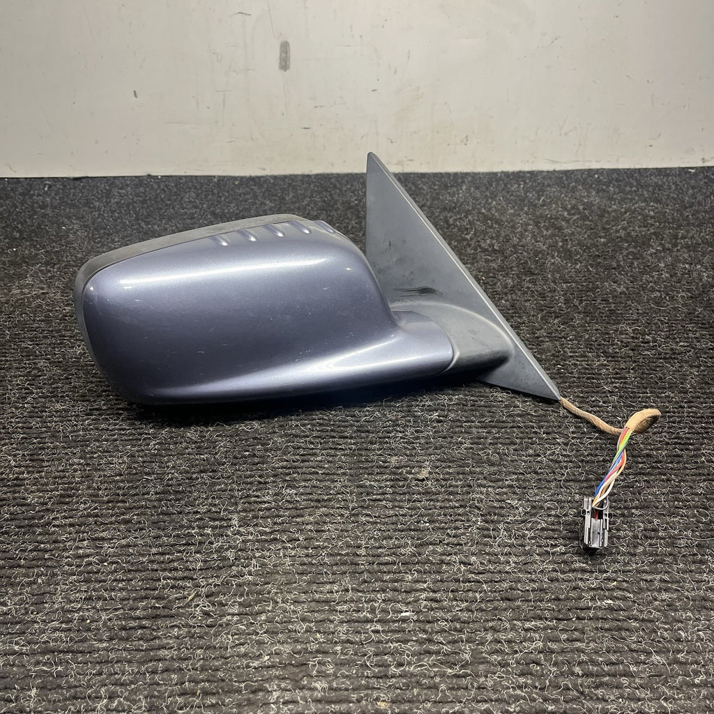 ☑️ OEM BMW E46 325CI 330CI 00-03 RIGHT PASSENGER SIDE DOOR POWER MIRROR BLUE
