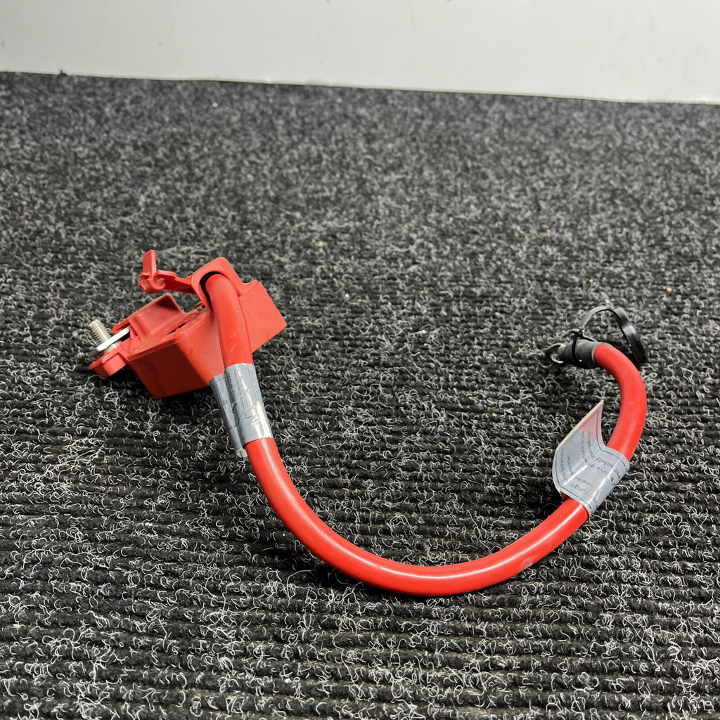 ☑️ 06-13 OEM BMW E82 E90 E92 M3 Battery Plus Pole Terminal Positive Red Cable