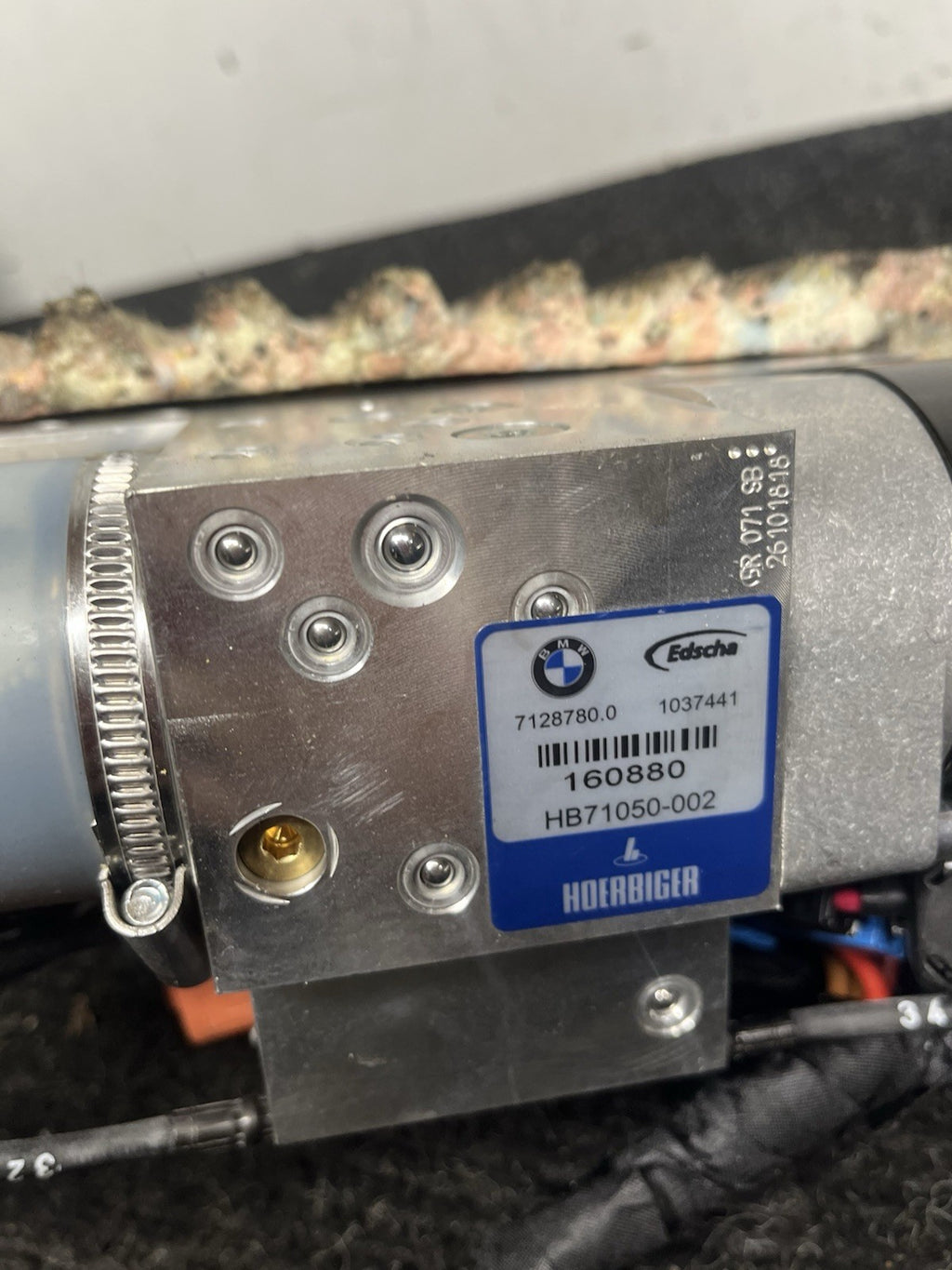 ☑️ 07-13 BMW E93 M3 335i 328i CONVERTIBLE TOP ROOF HYDRAULIC PUMP LIFT MOTOR OEM