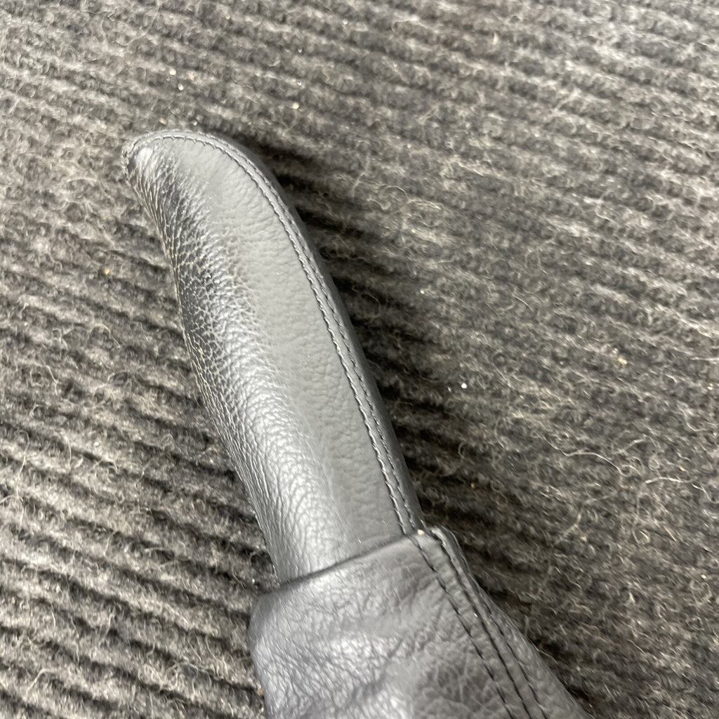 ☑️ BMW E46 Parking Brake Emergency Brake Handle Leather w/ Boot