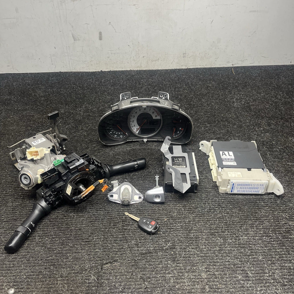 ☑️ 2015 Subaru BRZ FR-S Manual ECU Key Steering Column Cluster Set Factory 98k