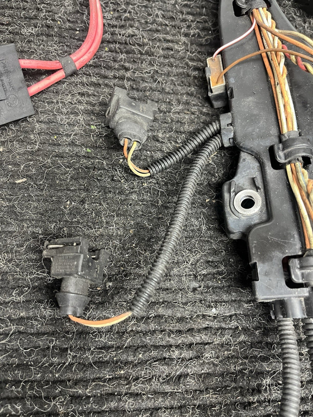 ☑️ Engine N54 Motor Injector Wiring Harness Cable Injection Plug OEM BMW E90 E92