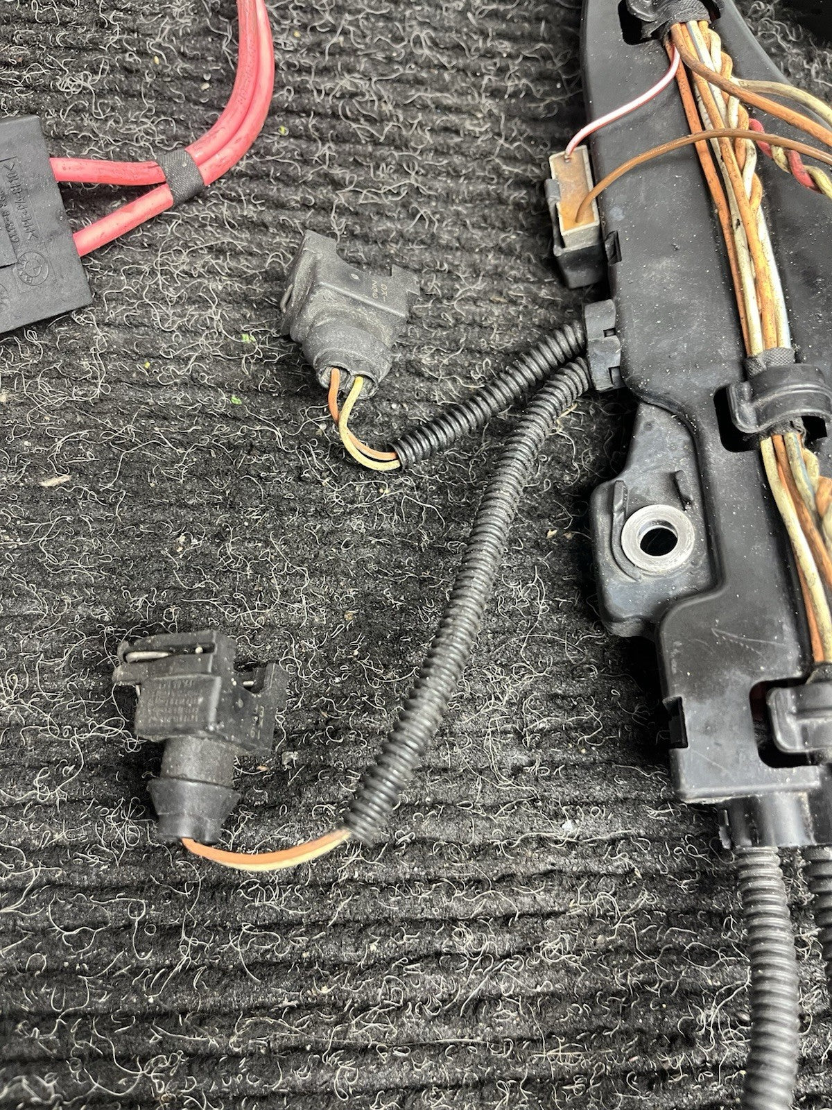☑️ Engine N54 Motor Injector Wiring Harness Cable Injection Plug OEM BMW E90 E92