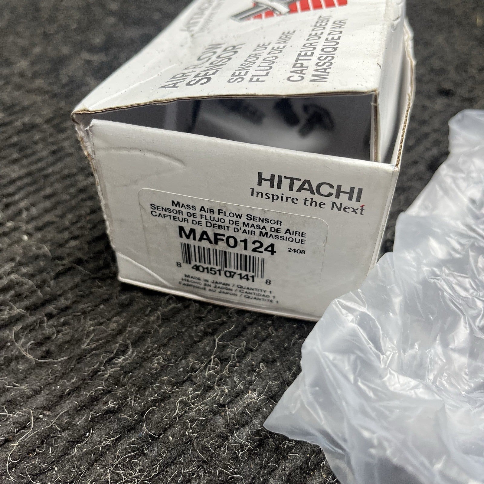 ☑️ Mass Air Flow Sensor Hitachi MAF0124