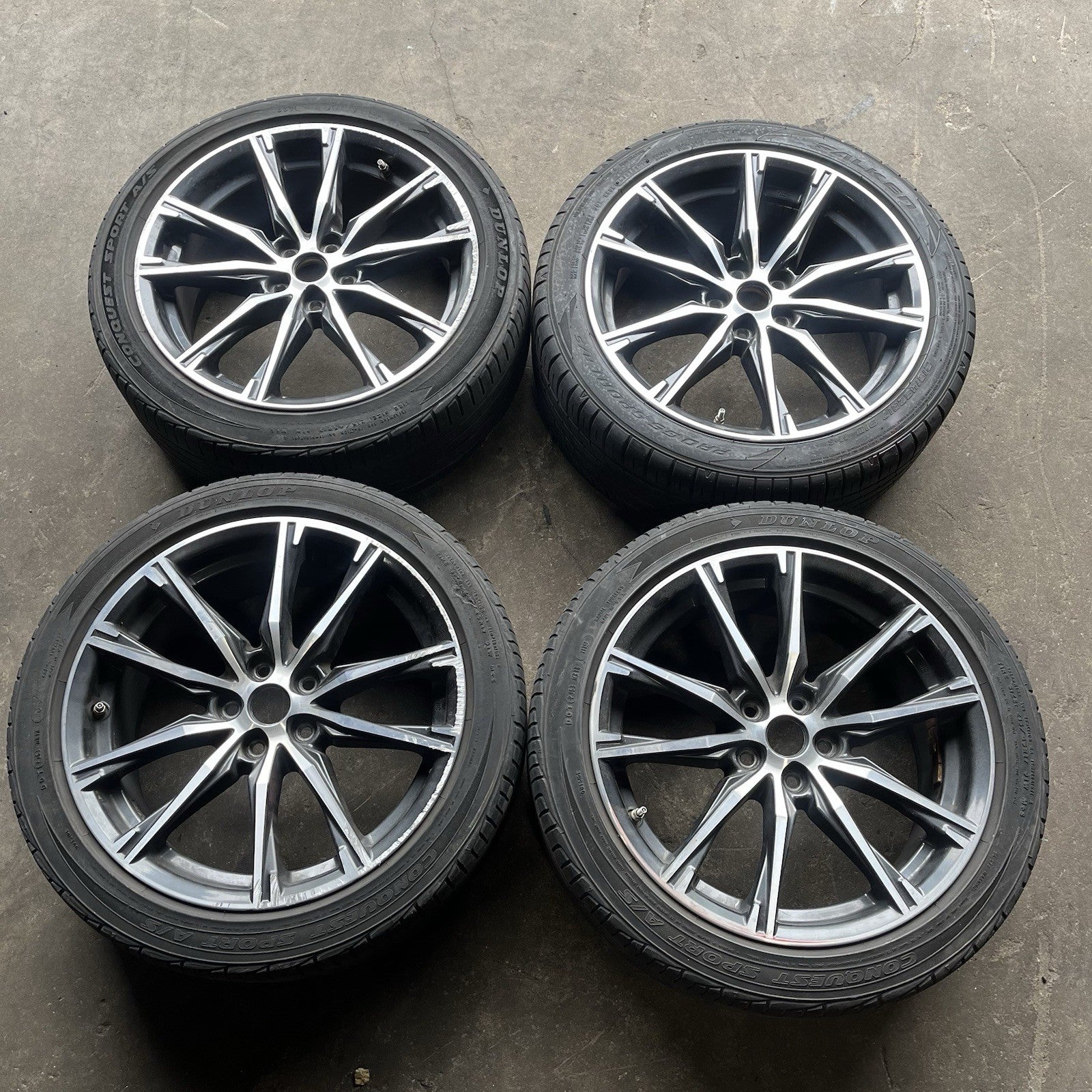 ☑️ 2017-2020 Toyota 86 OEM Factory 17" 5x100 Wheel Set Rim 17x7J ET48