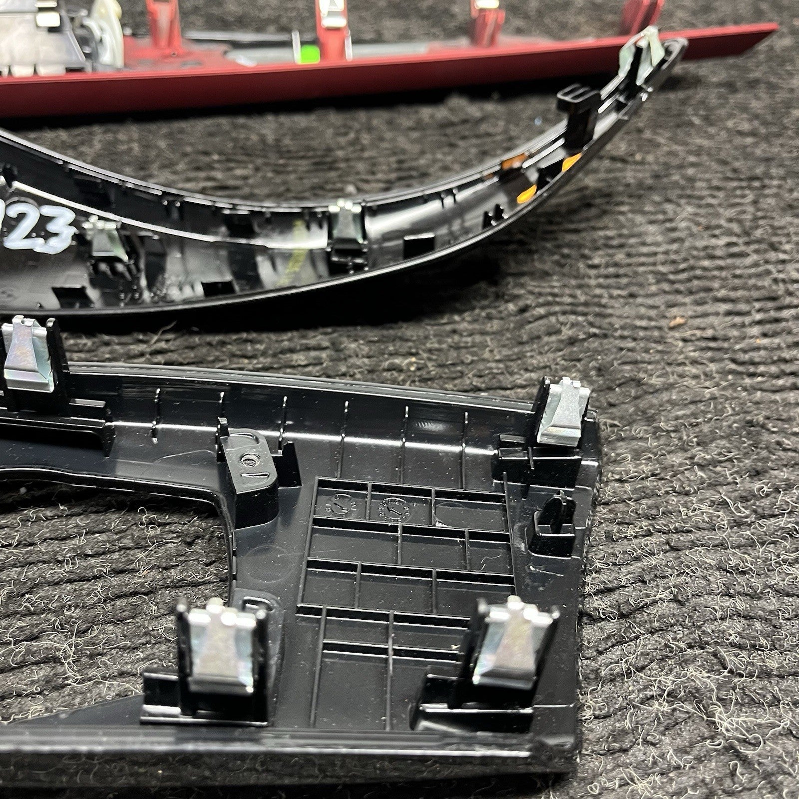 ☑️ BMW F22 F23 Interior Trim Set Black Red Sport Line Dash Vent Trim M235i OEM