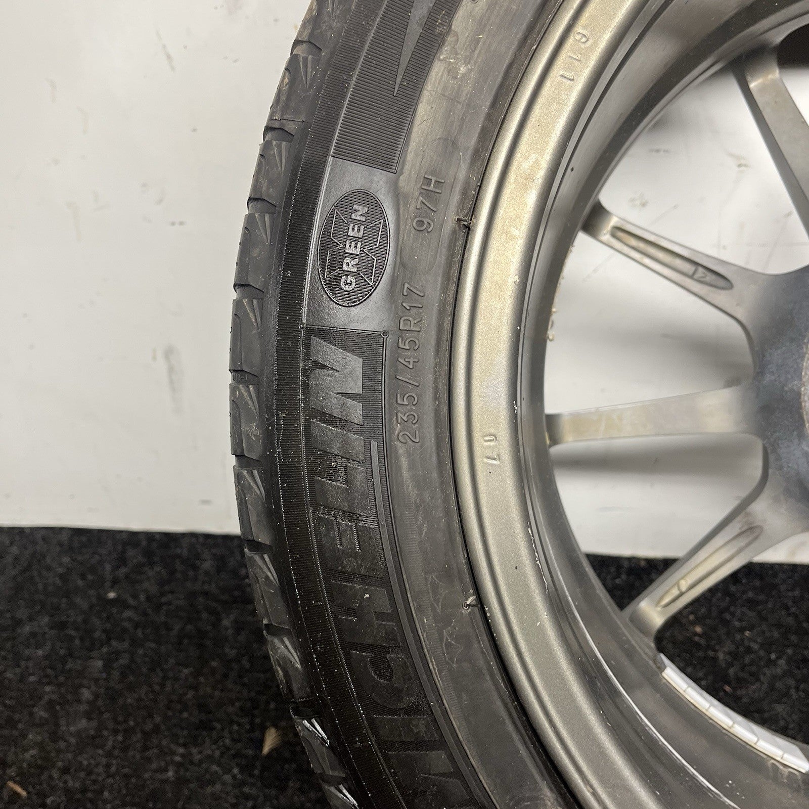 ☑️ Sparco OZ Racing Assetto Gara Wheel 17x7.5  ET45 5x100 Alloy Rim Gray