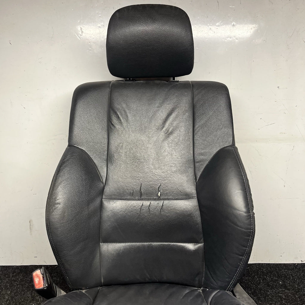 ☑️ OEM BMW E46 325CI 330CI Sedan Front Driver Left Seat Black
