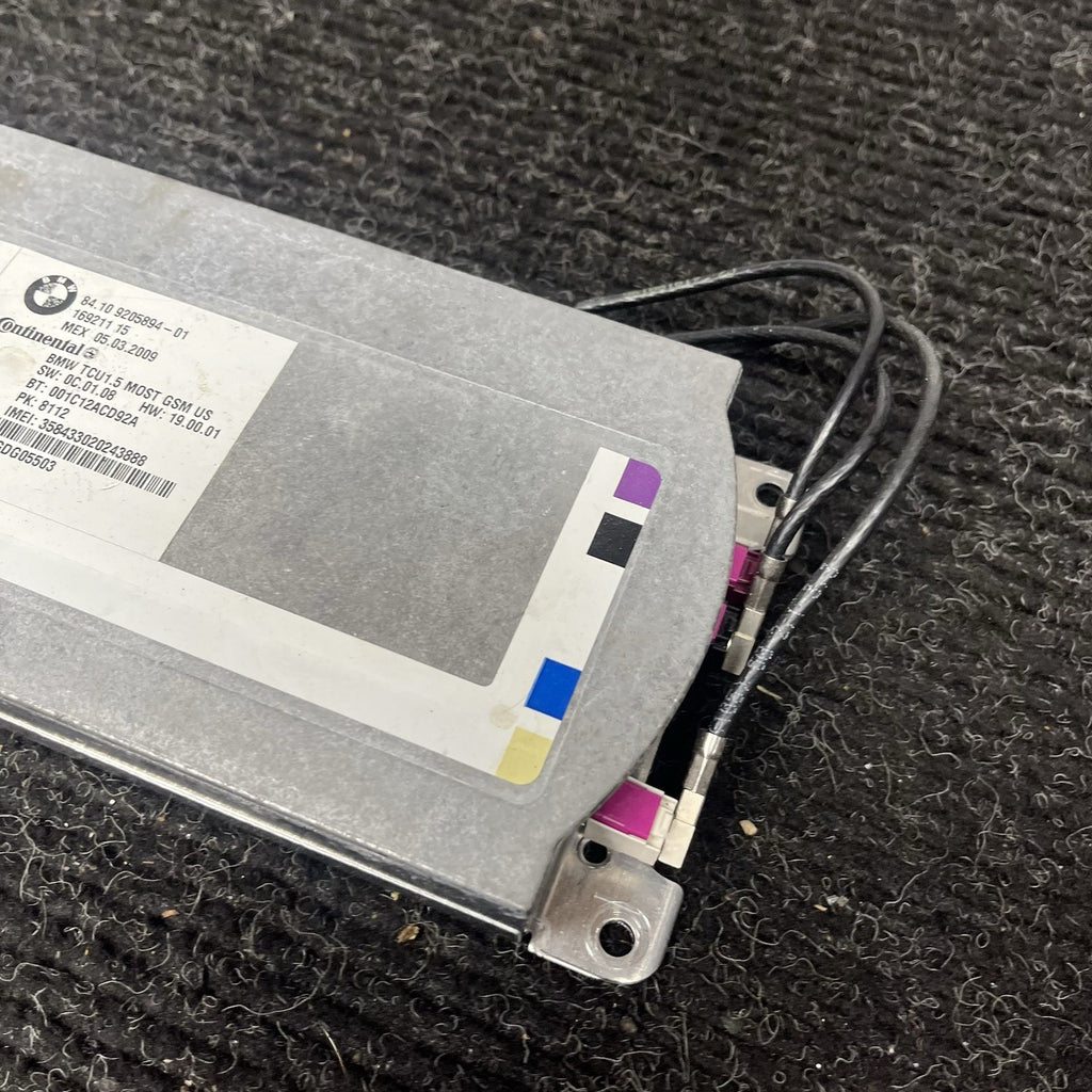 ☑️ OEM 09-13 BMW E82 E88 E90 E92 E60 E64 E70 Telematics Bluetooth Control Module