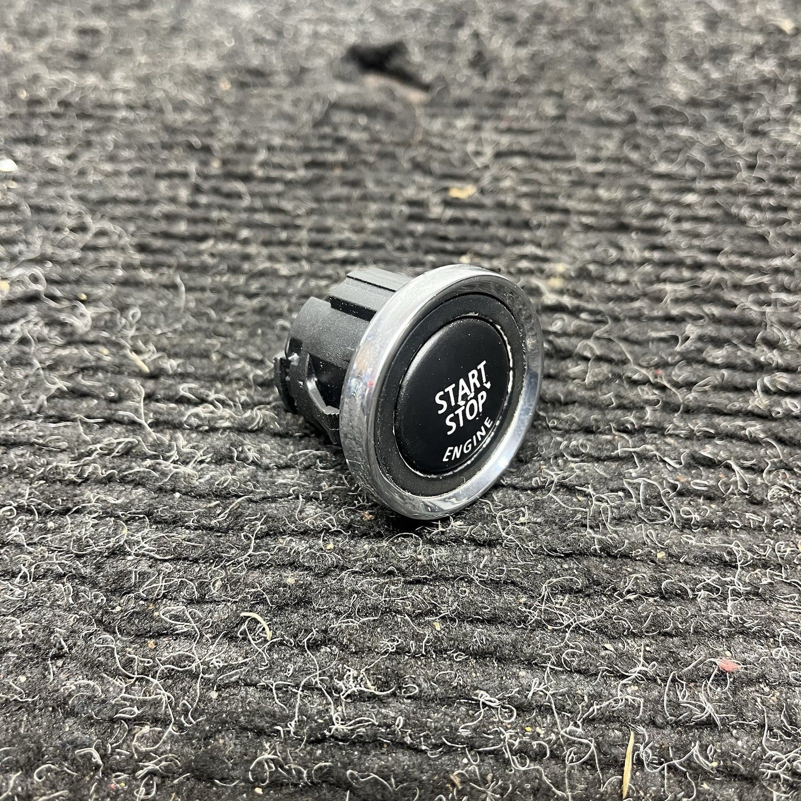 ☑️ 07-13 OEM BMW E92 E93 328 335 Engine Start Stop Button Push Dash Switch Black