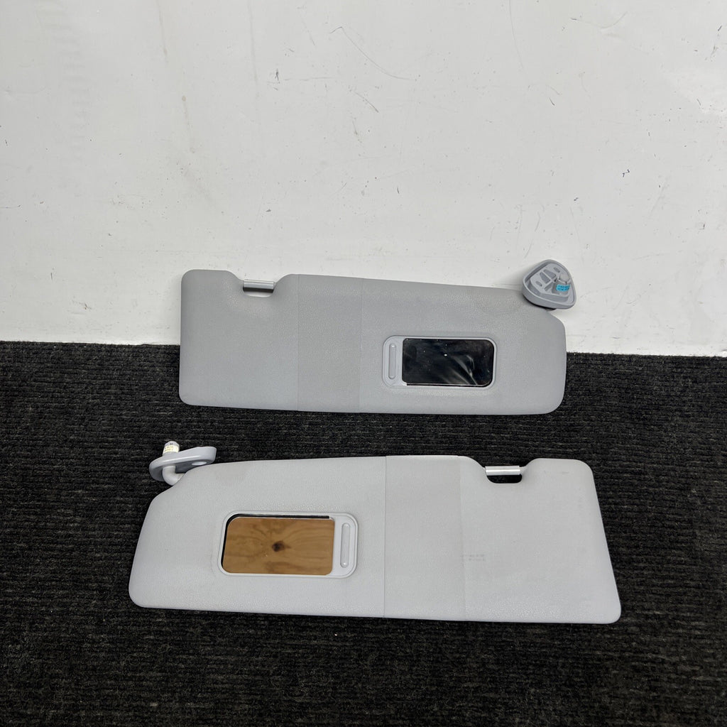 ☑️ BMW E82 128 135 Left Driver Upper Sun Shade Visor Blind Trim Set Cover Oem