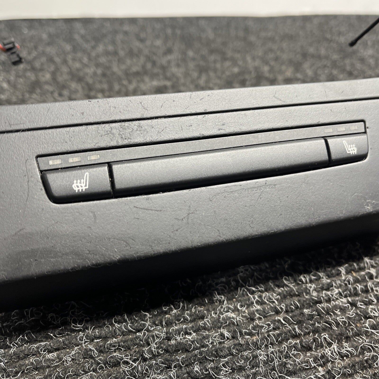 ☑️ 06-13 BMW E92 E93 3 Series Front Dashboard Heated Switch Trim Cover Black OEM