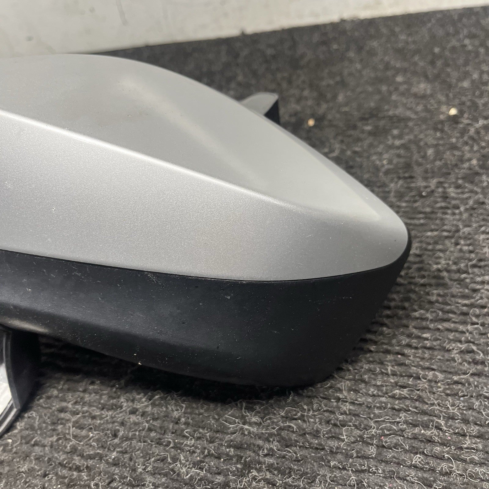☑️ 2013-2017 SUBARU BRZ SCION FRS DRIVER LEFT SIDE VIEW SILVER DOOR MIRROR OEM