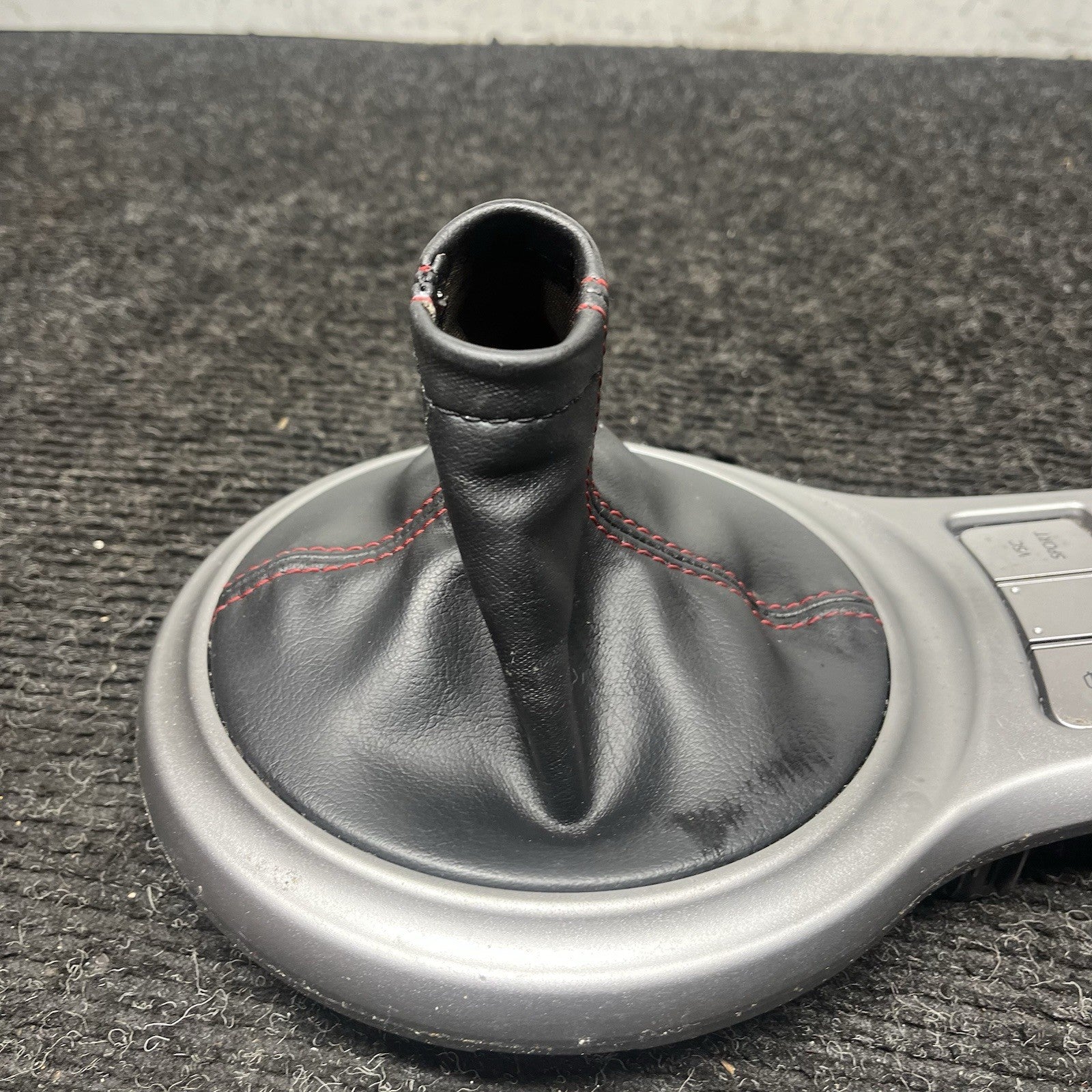 ☑️ 13-16 Subaru BRZ FRS Manual Shifter Shift Leather Boot Trim OEM M/T Factory