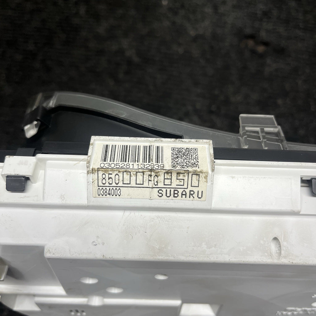 ☑️ 2010 Subaru WRX Hatchback MT Speedometer 85000FG850 191k Miles