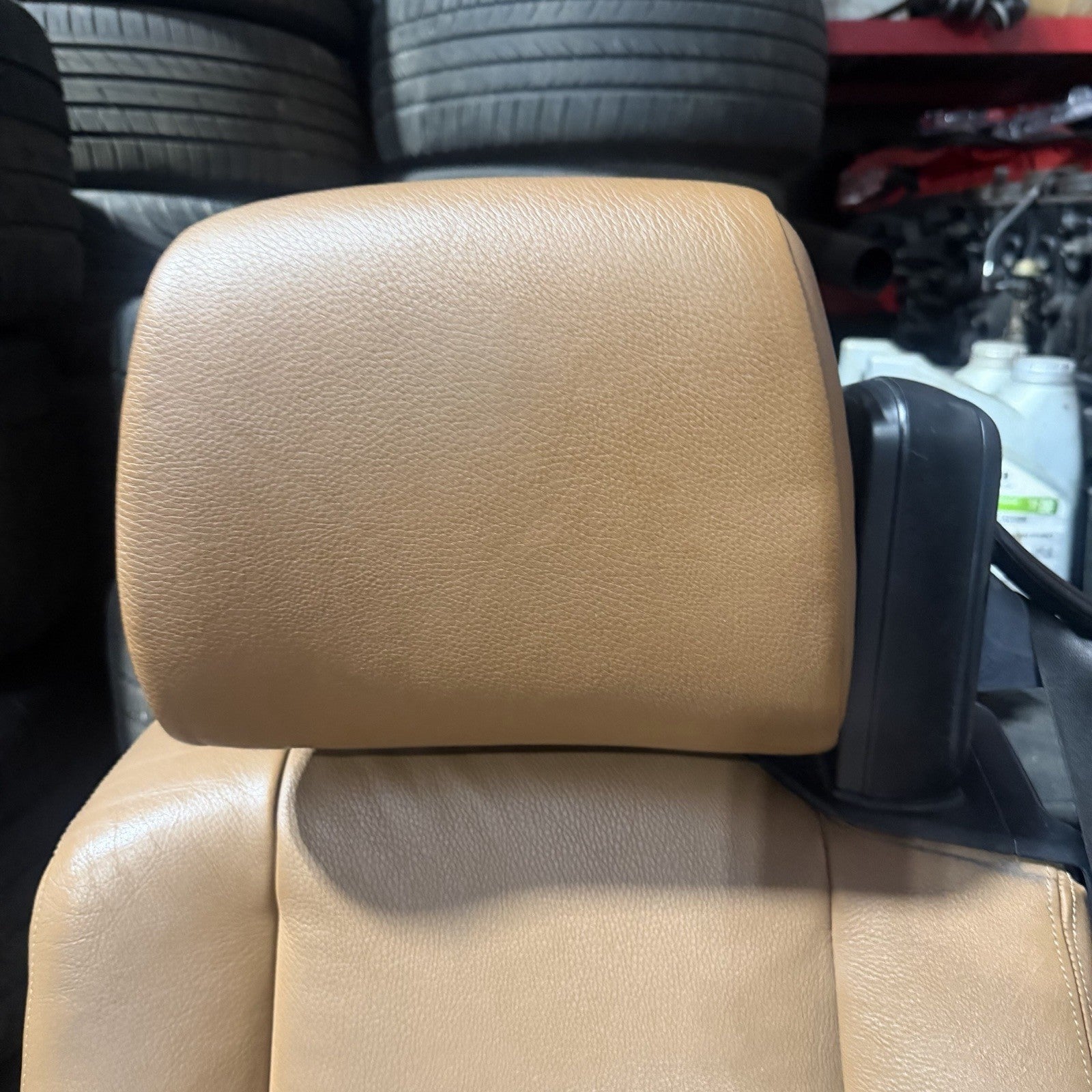 ☑️ 07-13 BMW E93 335 Convertible OEM Saddle Brown Interior Seats Complete Heated