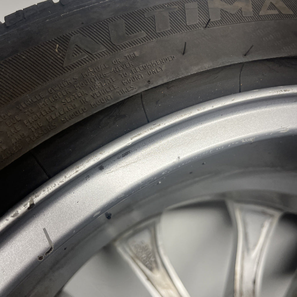 ☑️ Bmw E46 330 328 325 Oem Rim Factory Wheel 17" X 7" 10 Spoke Scuffs 6757042