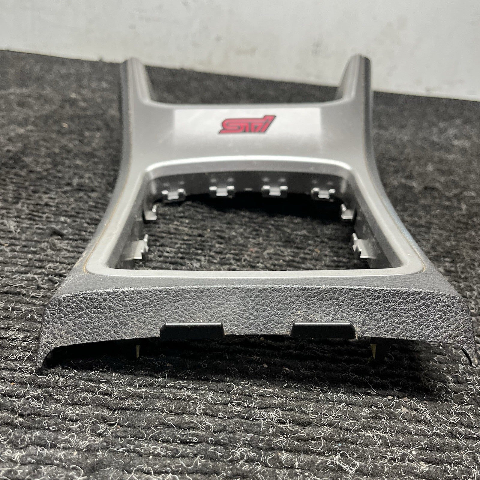 ☑️ 2008-2014 Subaru Impreza WRX STI Shifter Boot Trim Console Surround OEM 08-14
