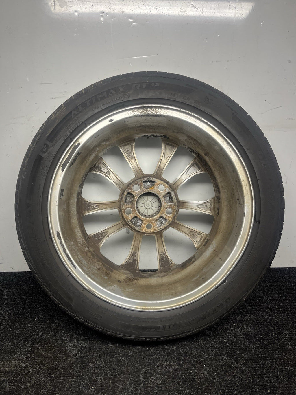 ☑️ Bmw E46 330 328 325 Oem Rim Factory Wheel 17" X 7" 10 Spoke 6757042