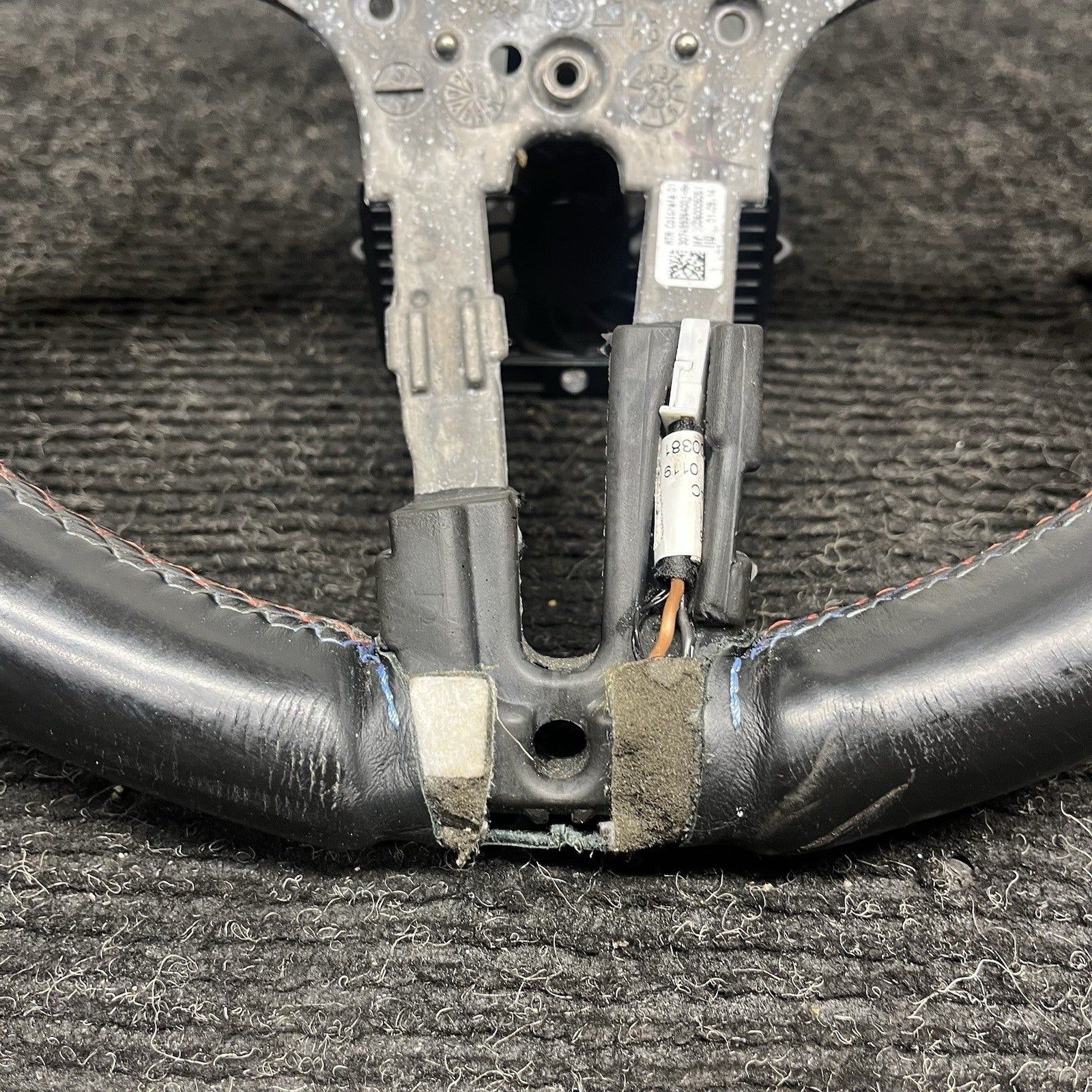 ☑️ 16-18 BMW M6 F06 F12 F13 M-Sport Steering Wheel Core Frame OEM