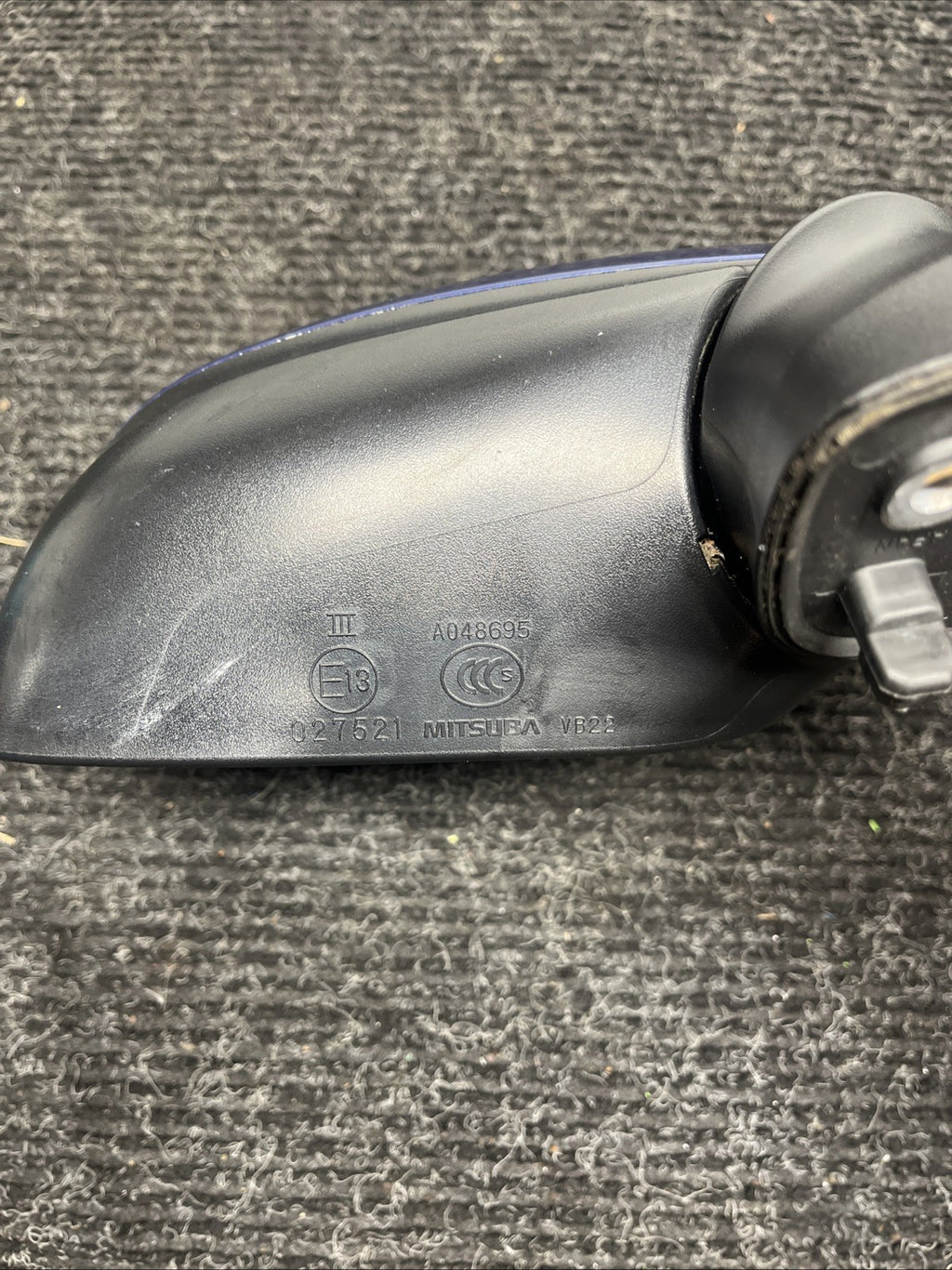 ☑️ 2013-2017 Scion FRS Side View Mirror RIGHT PASSENGER RH OEM Subaru BRZ Blue