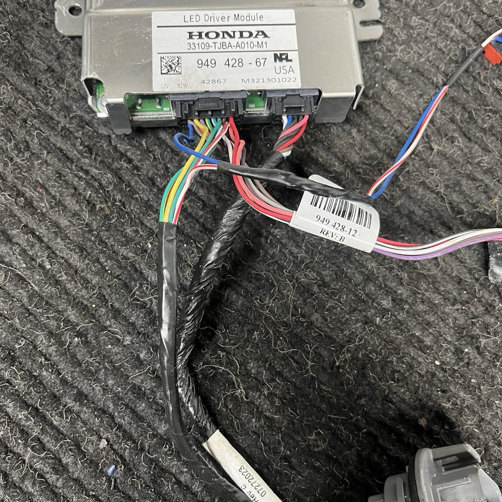 ☑️ OEM 2019-21 Acura RDX LED Headlight Driver Computer Module 33109-TJBA-A010-M1