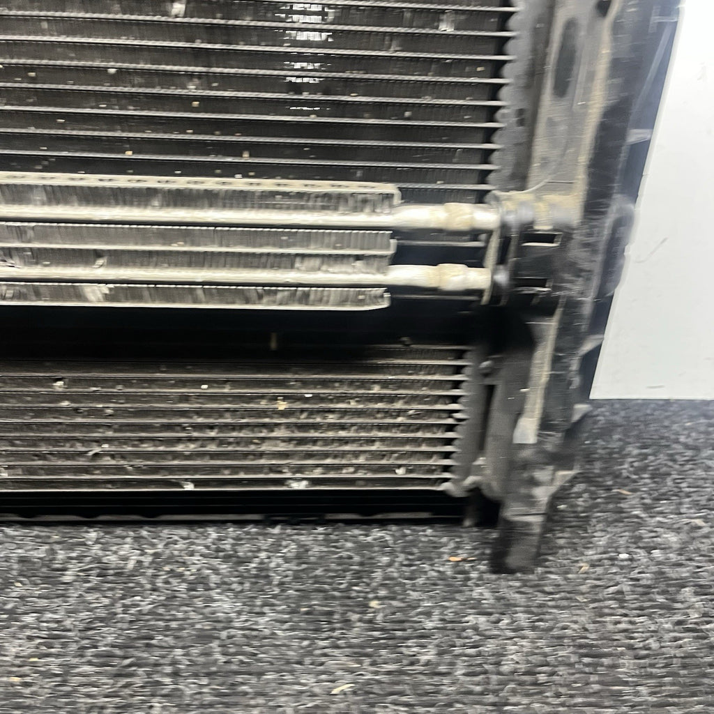 ☑️ 08-13 BMW E90 E92 E93 M3 S65 Main Radiators AC Condenser Assembly OEM