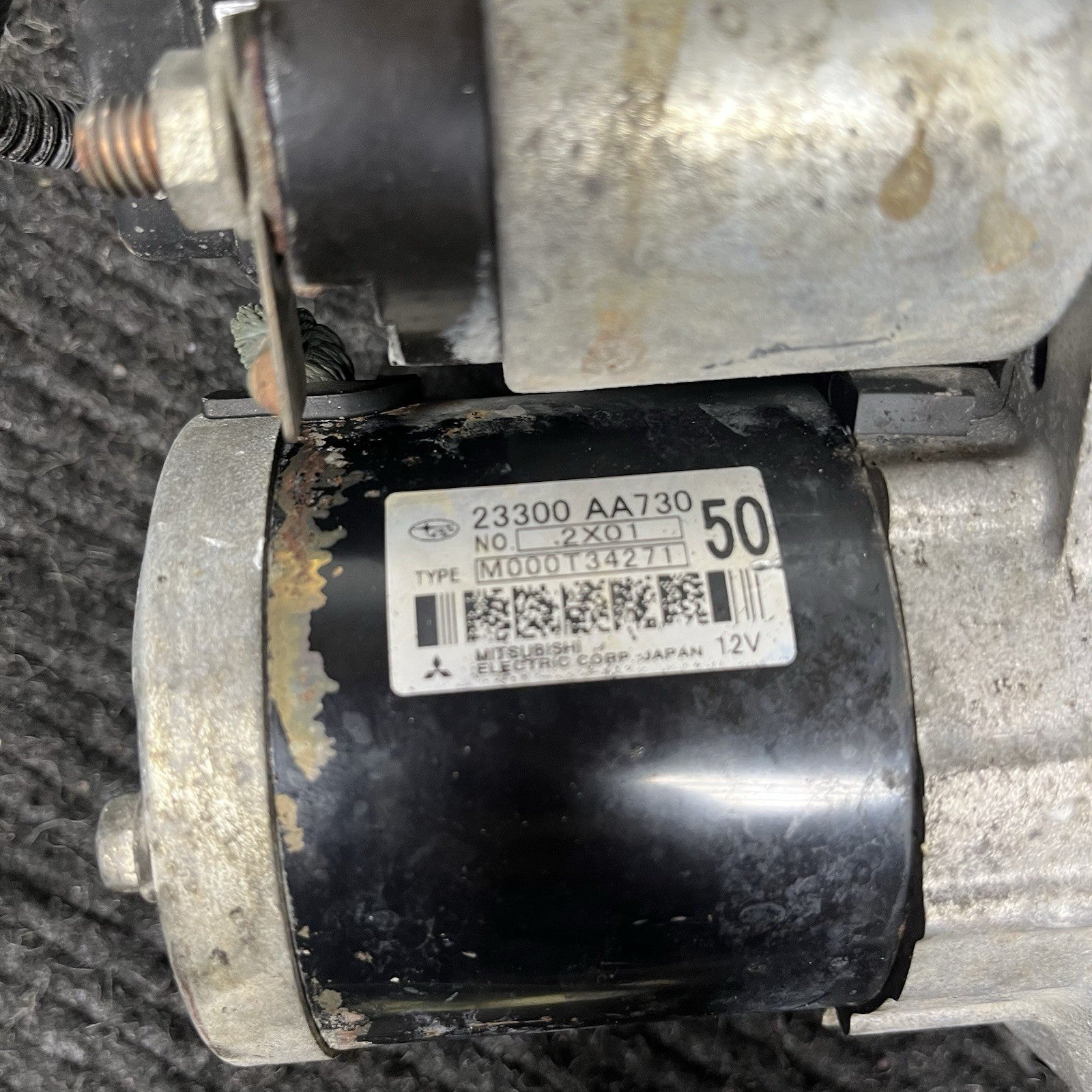 ☑️ 2013-2017 Scion FRS Subaru BRZ Starter Motor Manual Trans MT 23300AA730 OEM