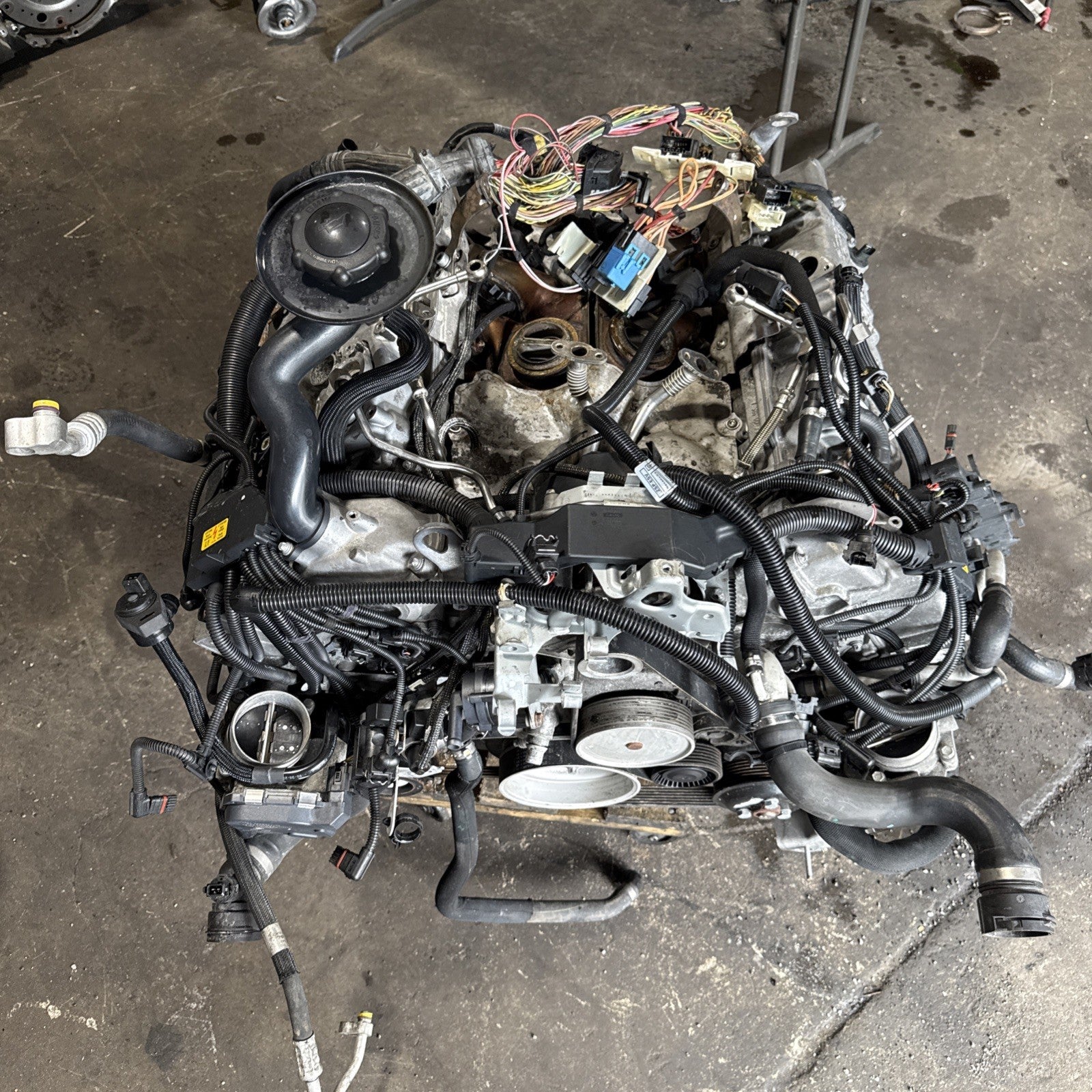 10-14 OEM BMW E70 E71 X5M X6M S63 4.4L Engine Motor Long Block LOW COMPRESSION*