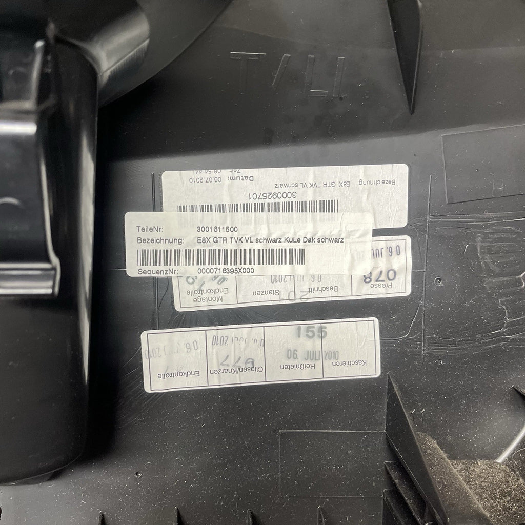☑️ 08-13 BMW E88 E82 135i 128i Front Driver Door Card Panel Vinyl Black
