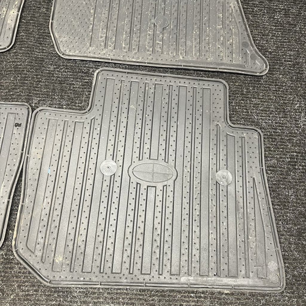 ☑️ SUBARU WRX STI 2.5L 2015 ALL WEATHER RUBBER FLOOR MAT SET J501SVA200 OEM