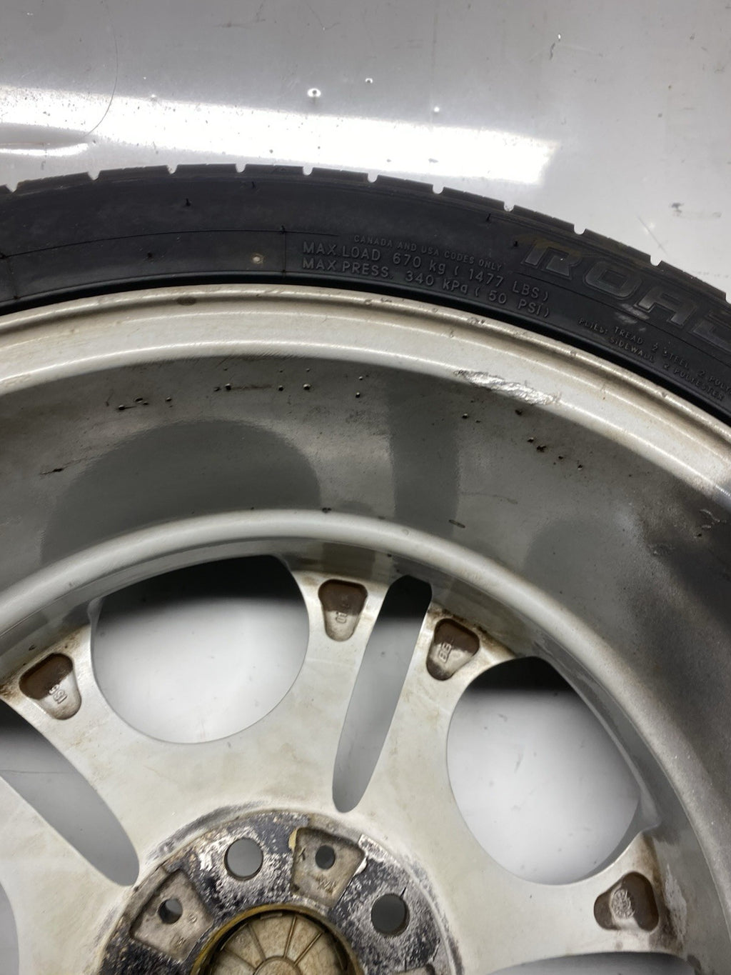 ☑️03-08 BMW E85 E86 Z4 Factory Front Light Alloy Wheel Rim w/Tire 8x18 ET:47 OEM