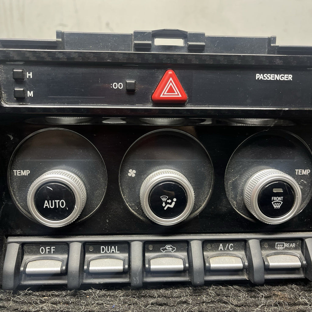 ☑️ 2017-2020 SUBARU BRZ AC HEATER CLIMATE CONTROL HAZARD BUTTON UNIT OEM