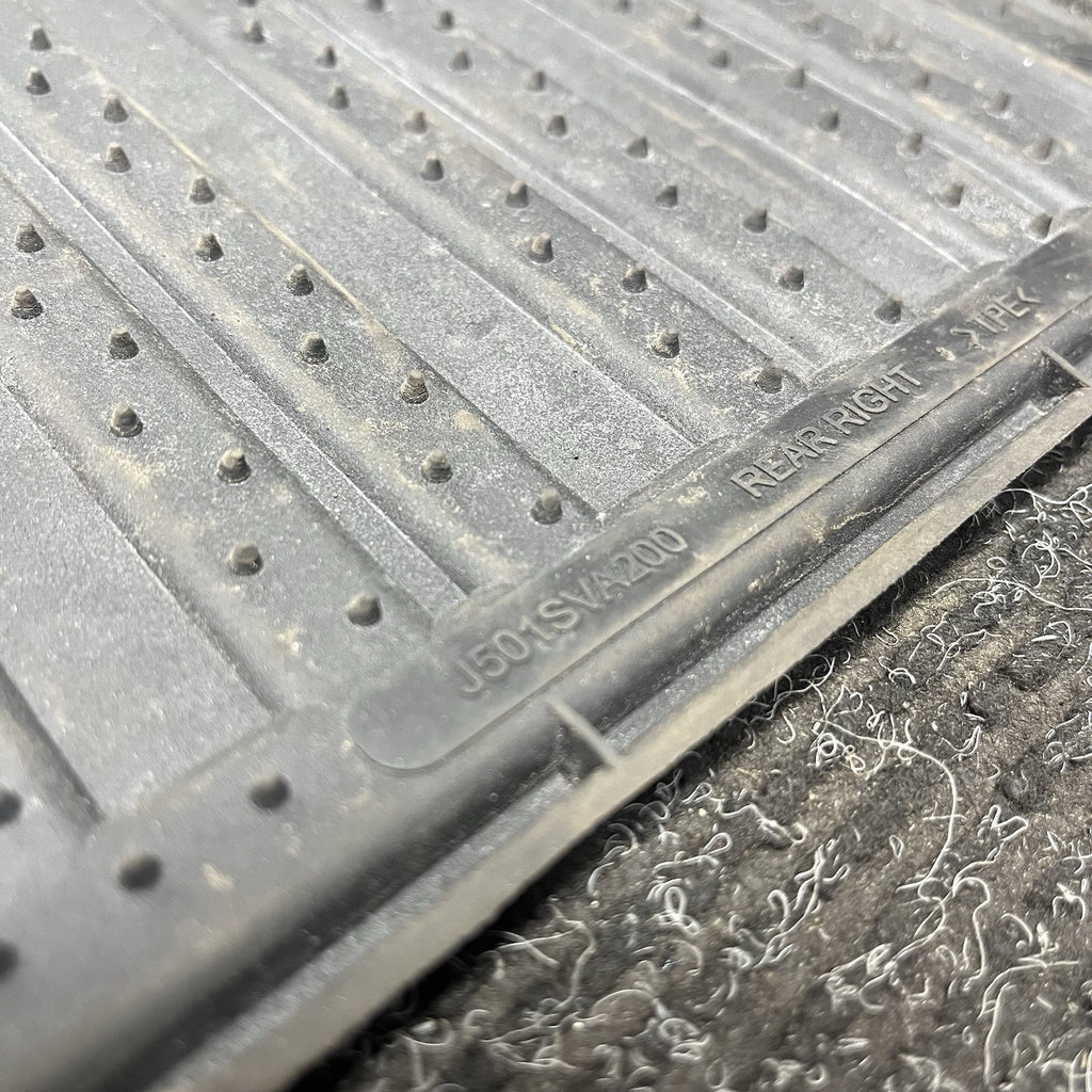 ☑️ SUBARU WRX STI 2.5L 2015 ALL WEATHER RUBBER FLOOR MAT SET J501SVA200 OEM