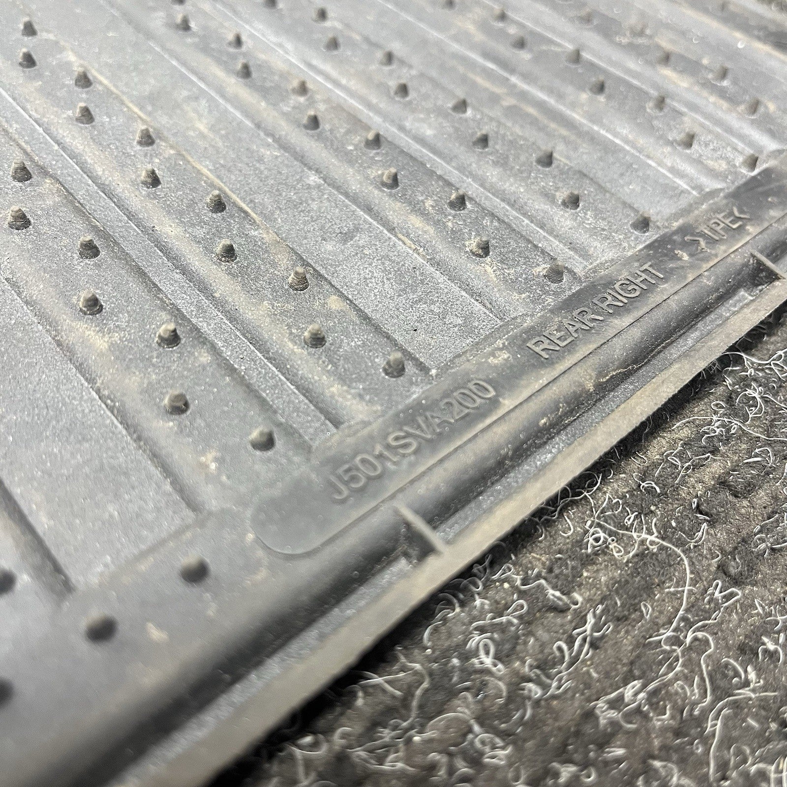 ☑️ SUBARU WRX STI 2.5L 2015 ALL WEATHER RUBBER FLOOR MAT SET J501SVA200 OEM