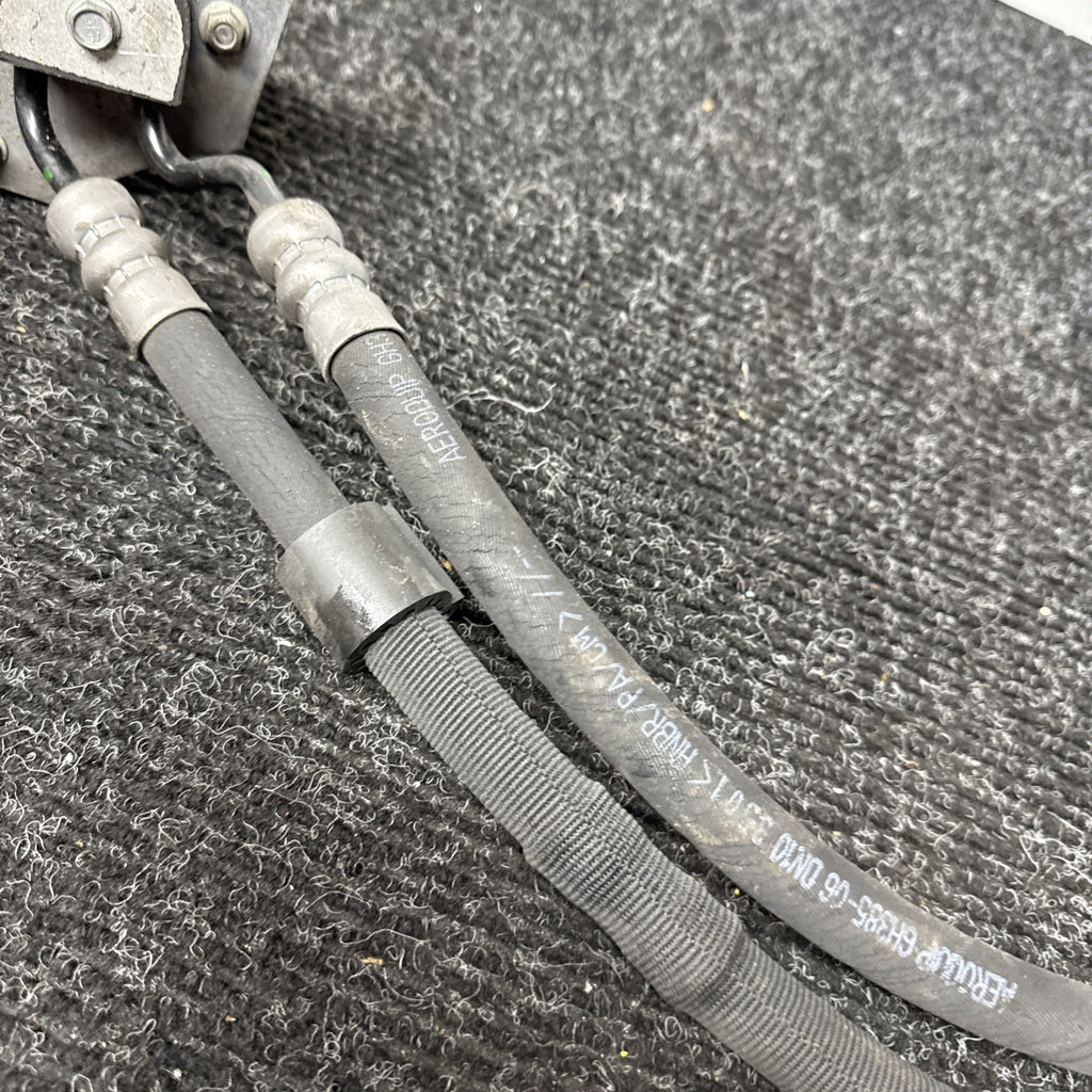 ☑️ 09-13 BMW E70 X5 Power Steering High Pressure Hose Pipe Unit 6787036 OEM