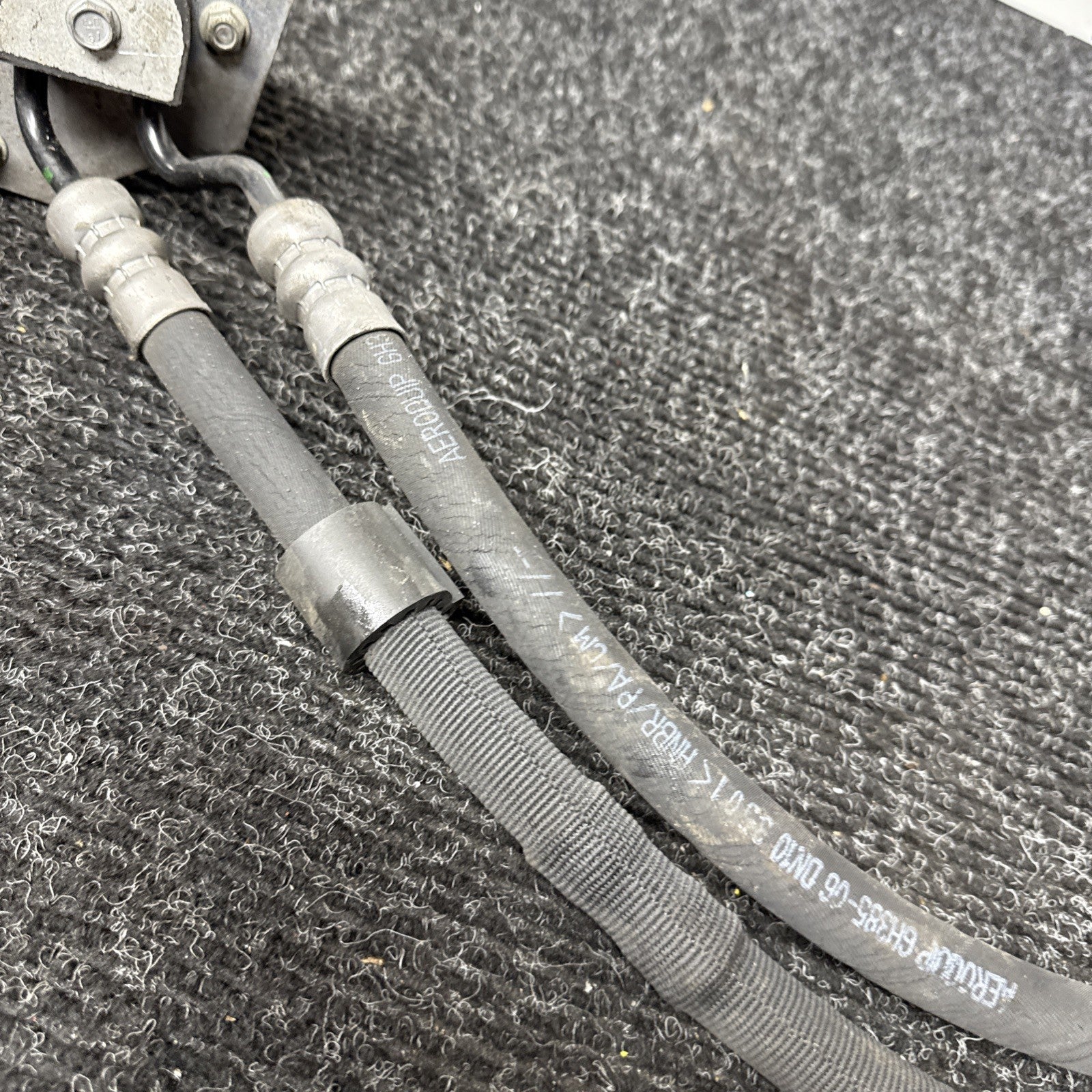 ☑️ 09-13 BMW E70 X5 Power Steering High Pressure Hose Pipe Unit 6787036 OEM