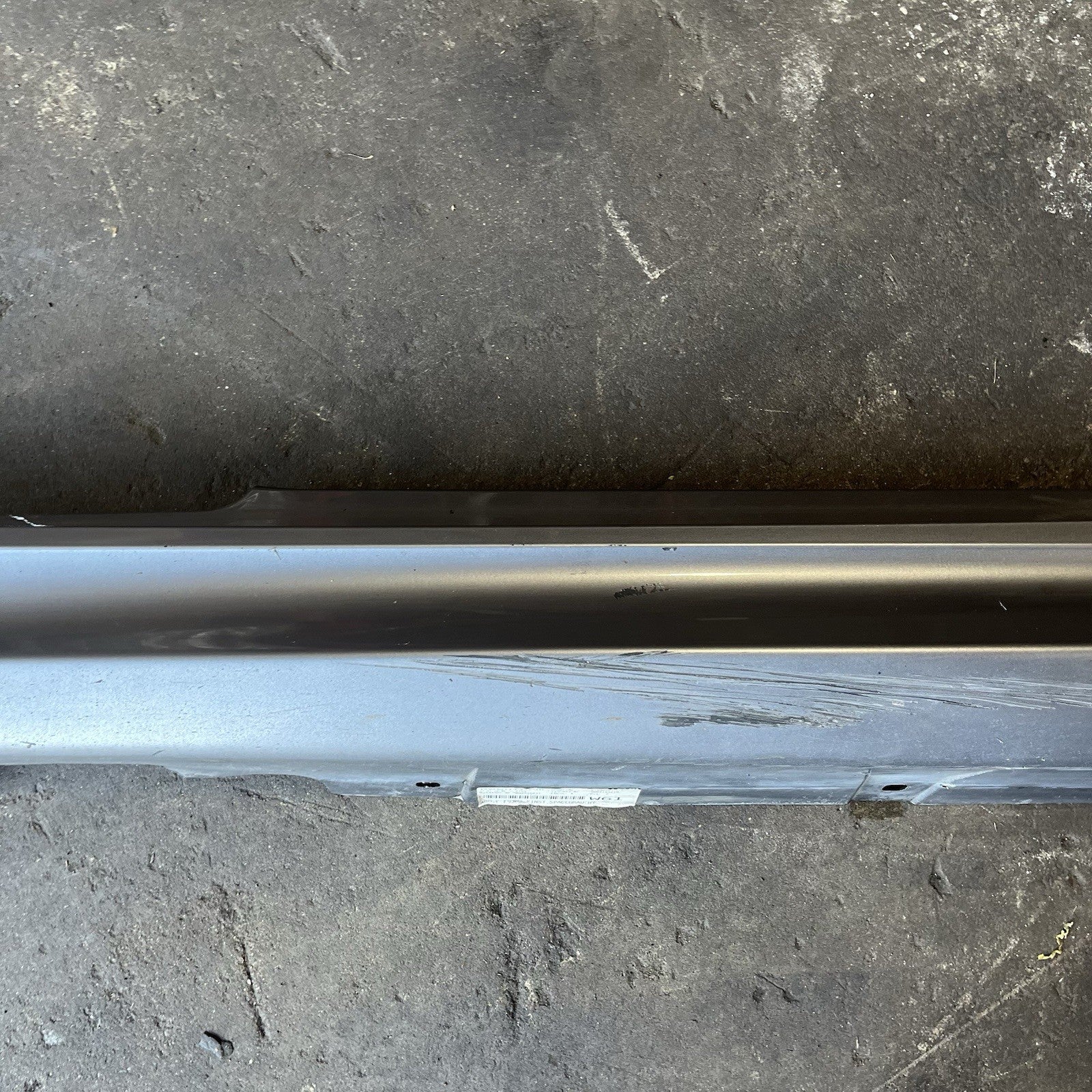 ☑️ 07-13 OEM BMW E92 E93 M3 Left Driver Side Skirt Rocker Panel Space Gray