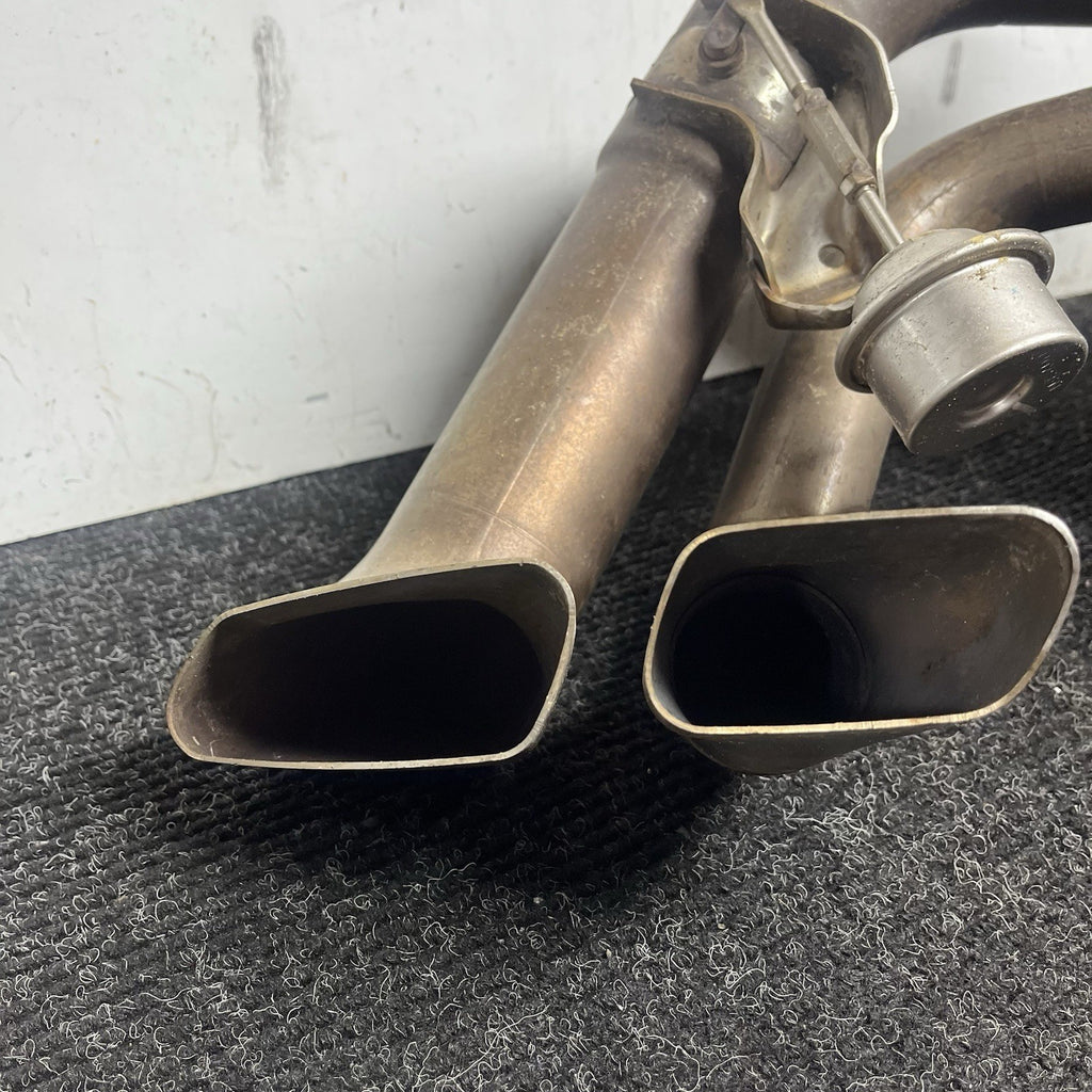 ☑️ 2011-2015 Audi R8 4.2L V8 Rear Exhaust Muffler System OEM