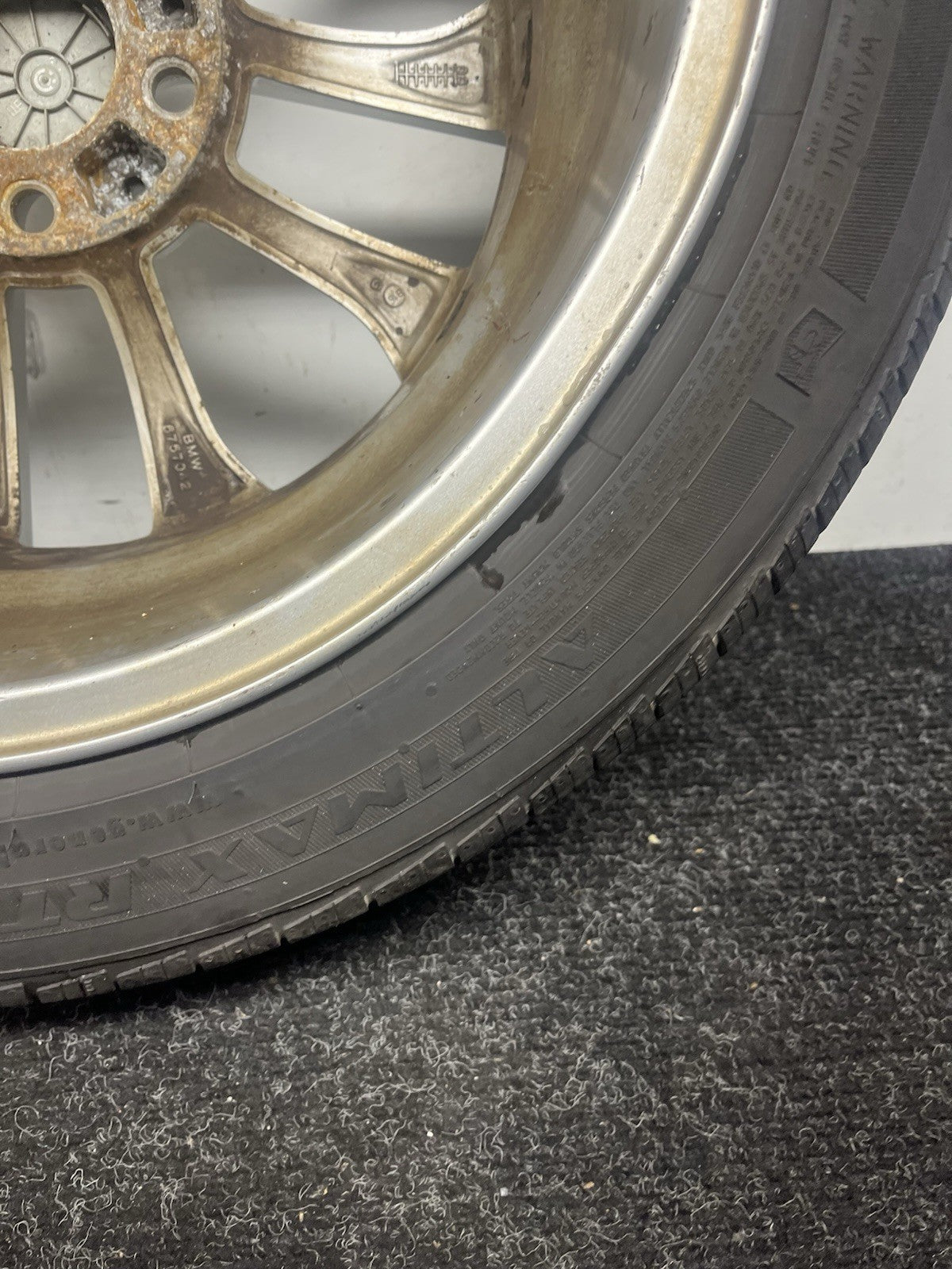 ☑️ Bmw E46 330 328 325 Oem Rim Factory Wheel 17" X 7" 10 Spoke 6757042