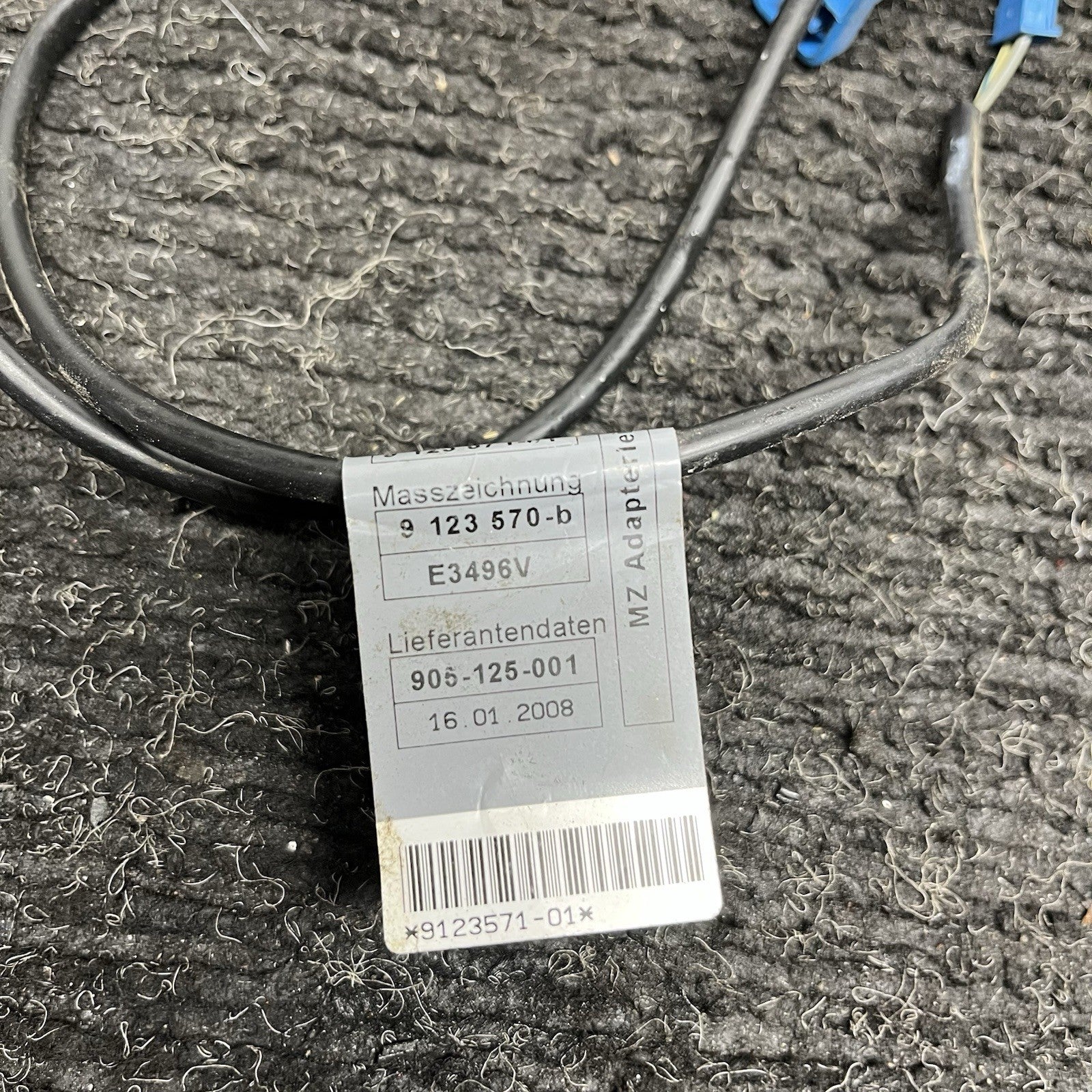 ☑️ 06-13 BMW E82 E90 E92 M3 335i Battery Plus Pole Terminal Positive Cable OEM