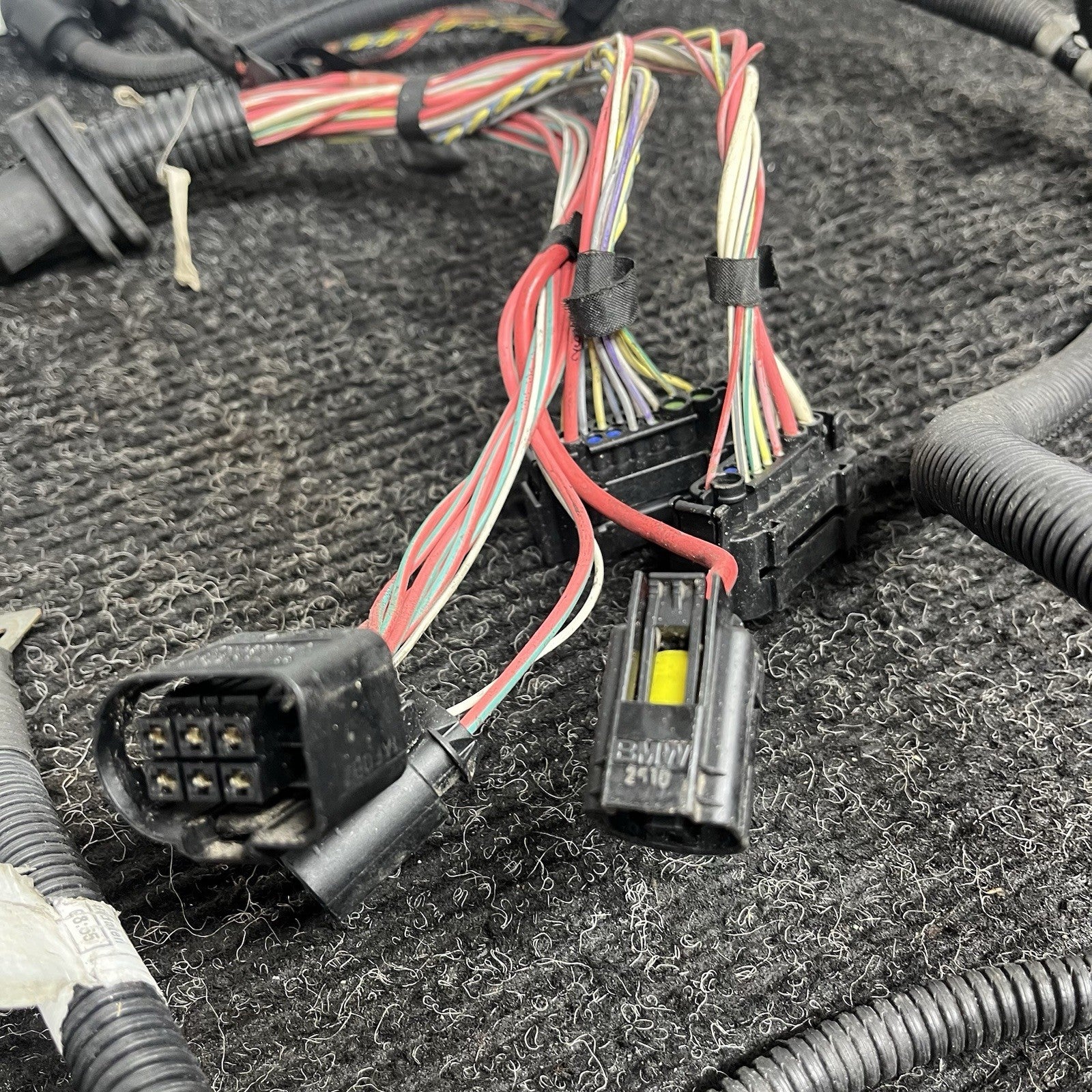 ☑️ 11-13 BMW X3 F25 N55 3.0L N55 ENGINE MOTOR WIRE WIRING HARNESS 7585027 OEM