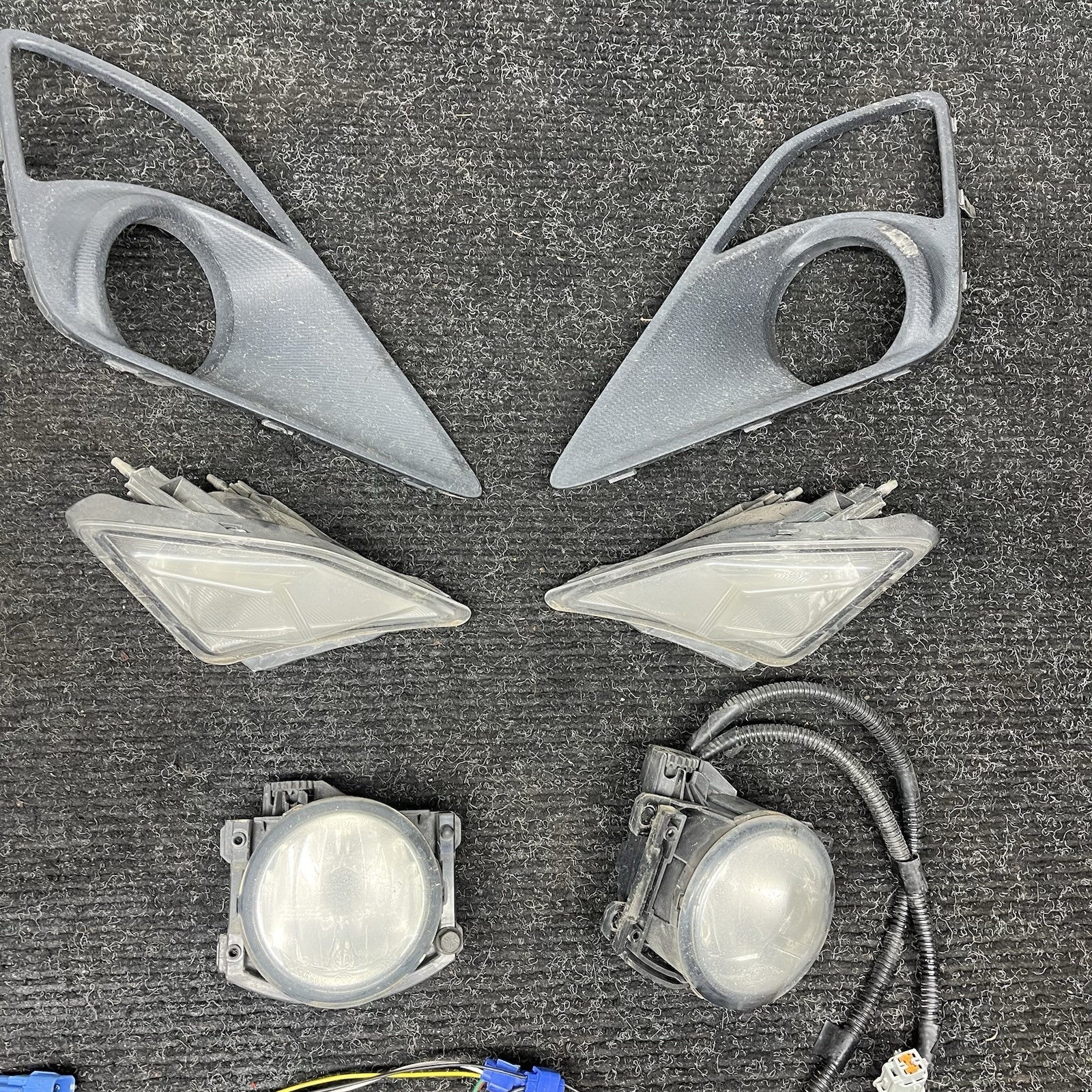 ☑️ 2013-16 Scion Frs Left LH Right RH Fog Light Cover Lights Lamp Set OEM
