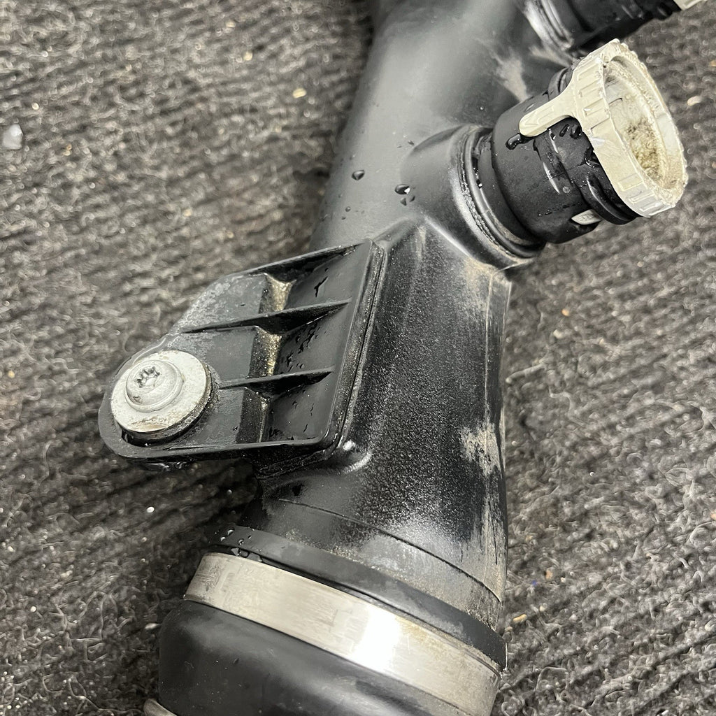 ☑️ BMW 07-10 E90 E92 E82 N54 Air Intake Charge Induction Charge Pipe Tract OEM