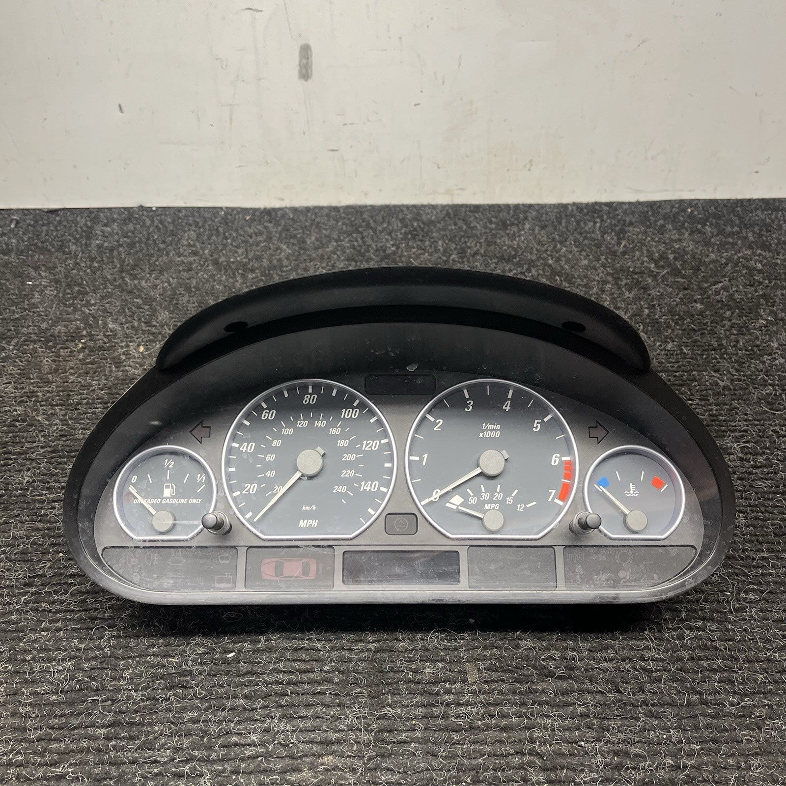 ☑️02-06 BMW E46 330Ci Coupe Convertible Instrument Gauge Cluster Manual OEM 178k