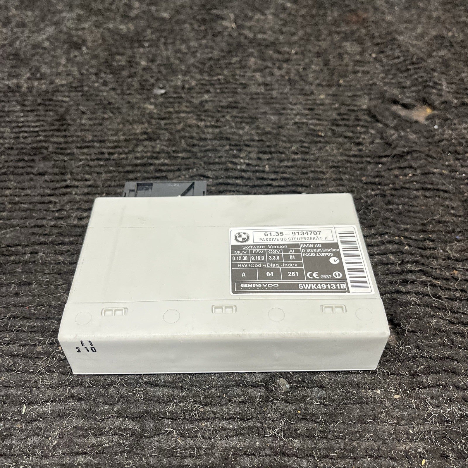 ☑️ 07-13 BMW E70 E71 X5 X6 Keyless Passive Go Access Control Module 9134707 OEM