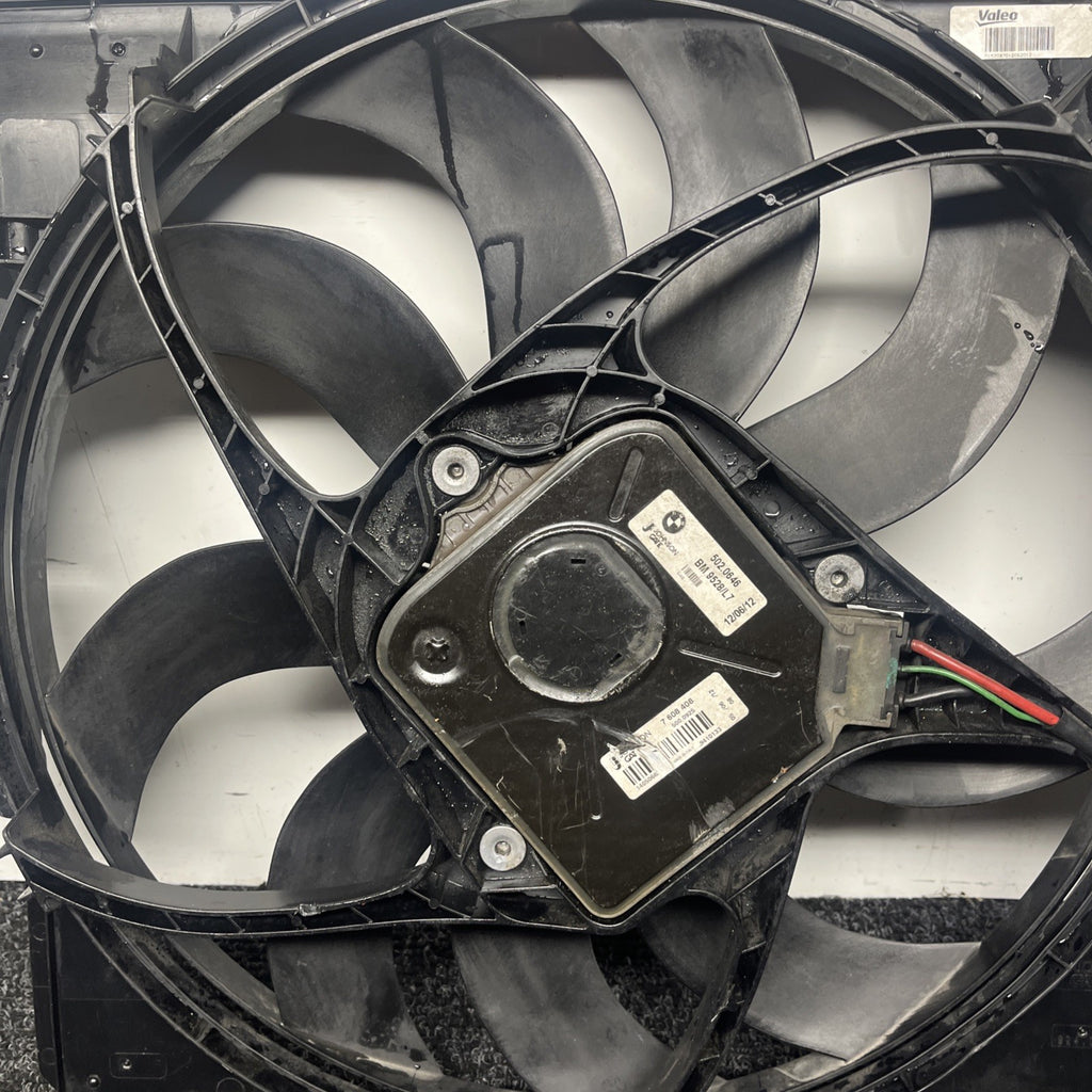☑️ 12-16 OEM BMW F22 F23 F30 F32 F33 F36 F87 M2 Radiator Cooling Fan Shroud 850W