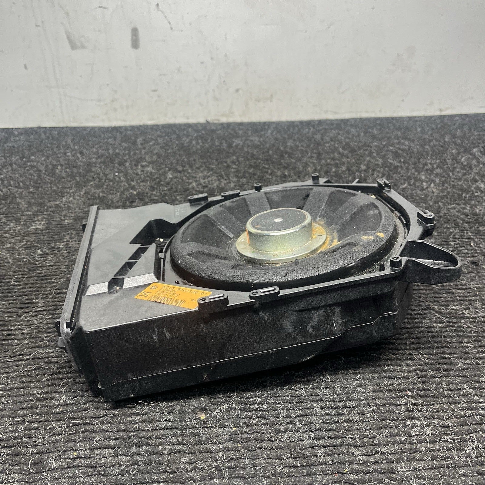 ☑️ 07-13 BMW E90 E92 328i 335i M3 Floor Speaker Subwoofer Passenger 9143136 OEM