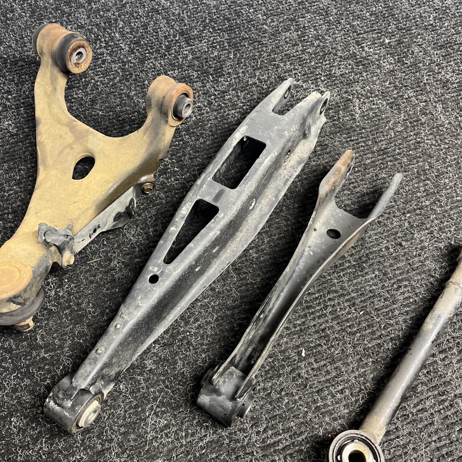 ☑️ 13-20 SUBARU BRZ PASSENGER LEFT REAR CONTROL ARM SUSPENSION SET OF 4 OEM